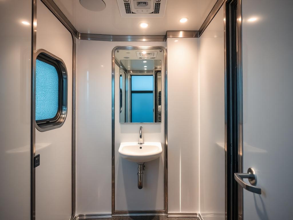 Luxury Restroom Trailers in Iowa, LA